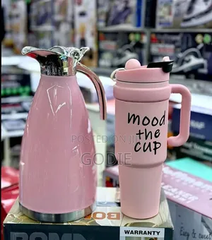 2-in-1 Vacuum Stainless Steel Flask and Mug