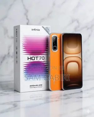New Infinix Hot 70 256 GB Orange