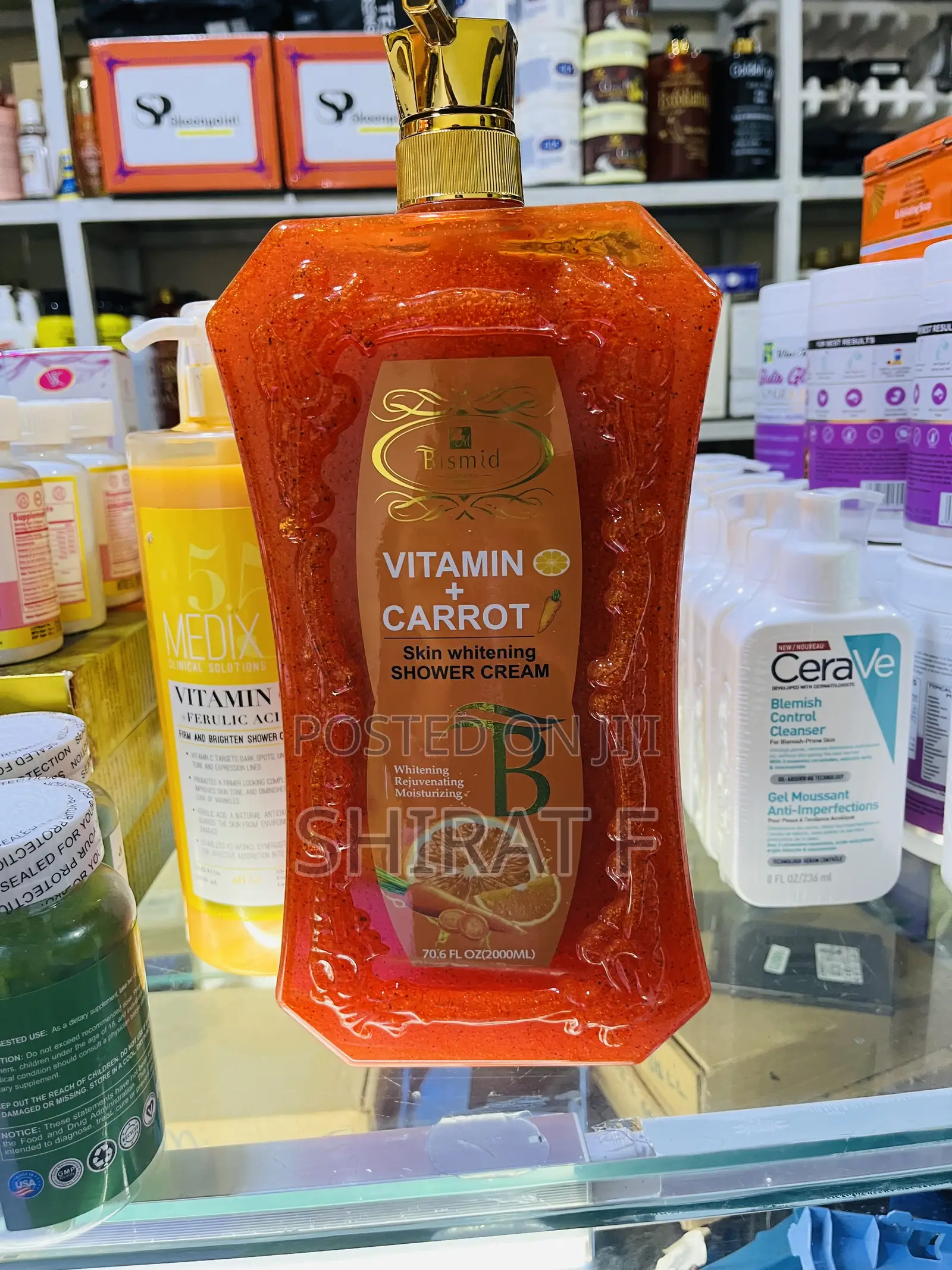 Bismid Vitamin +Carrot Showe Gel