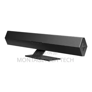 HP E22 G4 22" Monitor + Poly Z G3 Speaker Bar