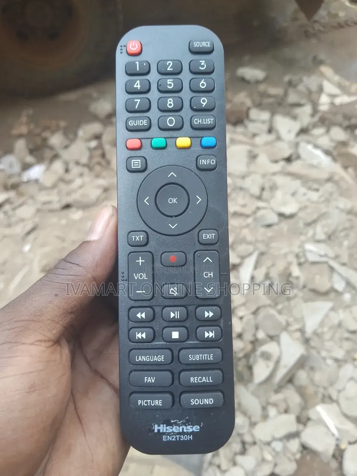 Hisense Digital TV Remotes - 3 Types