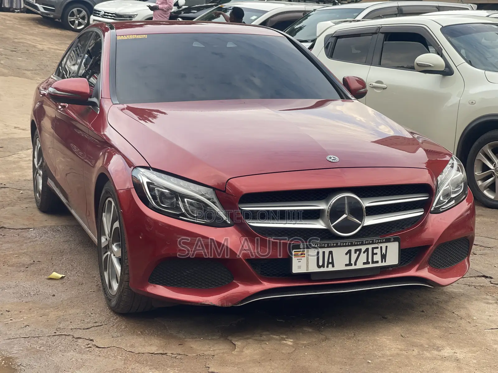 Mercedes-Benz C200 2017 Red