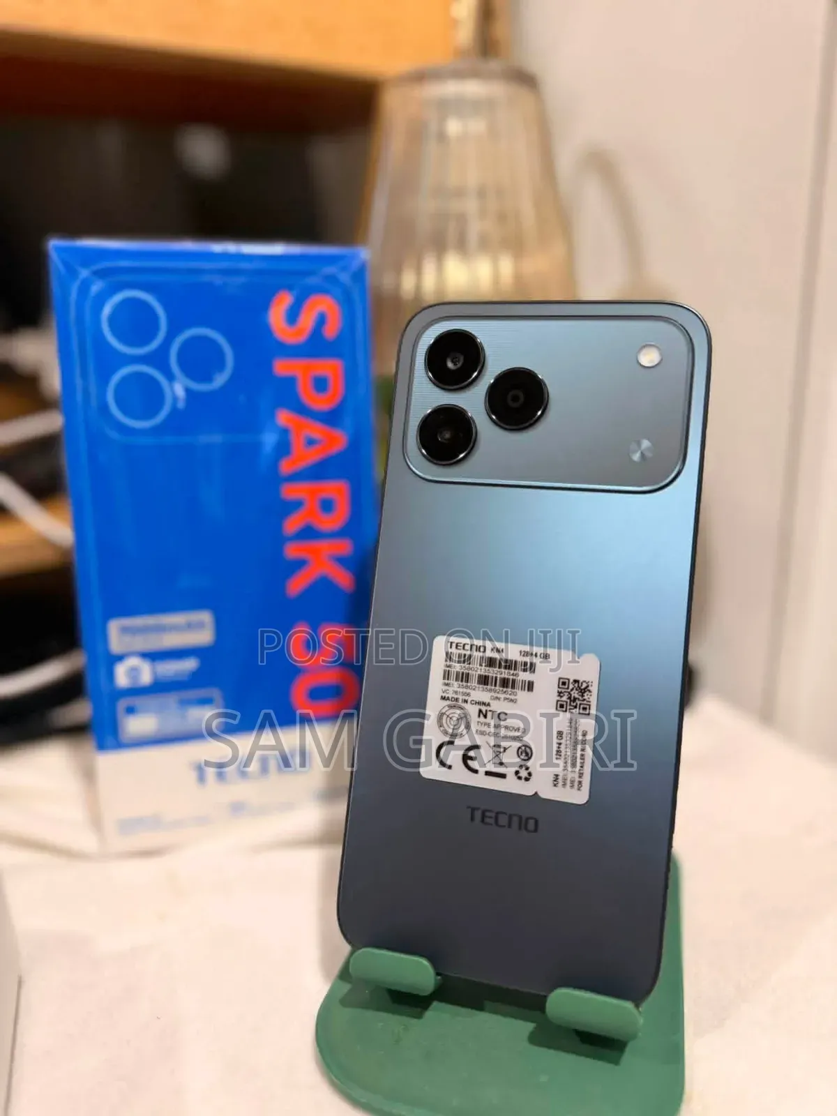 New Tecno Spark 50 128 GB Black