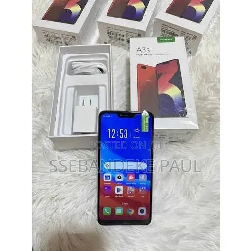 New Oppo A3s 64 GB Red