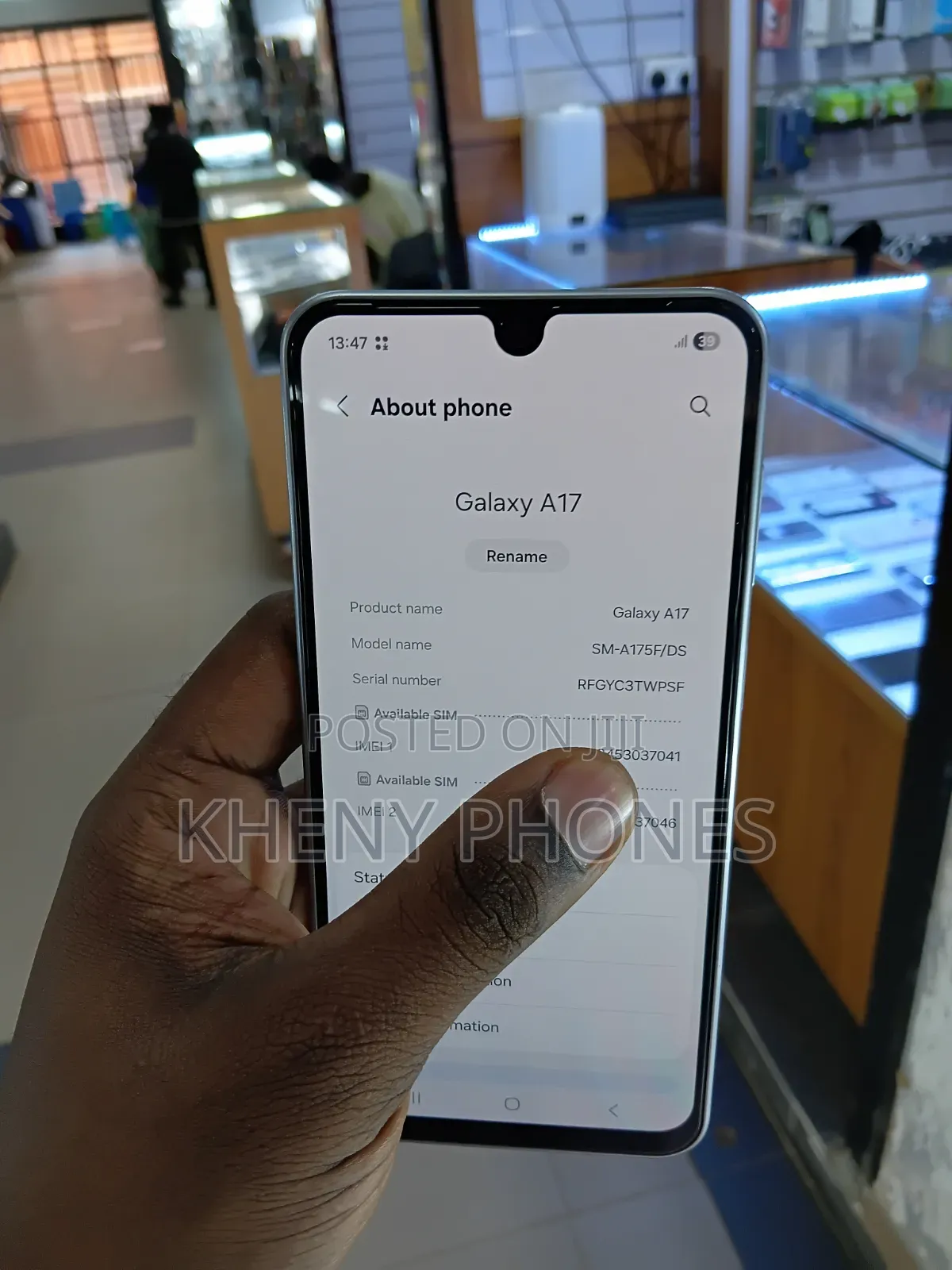 Samsung Galaxy A17 128 GB Gray