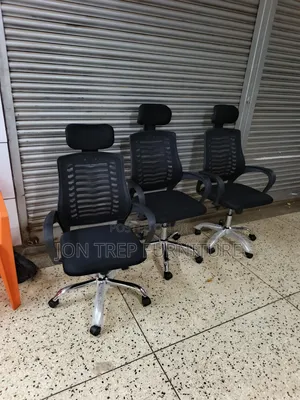 Office Chair Mesh Adjustable Headrest