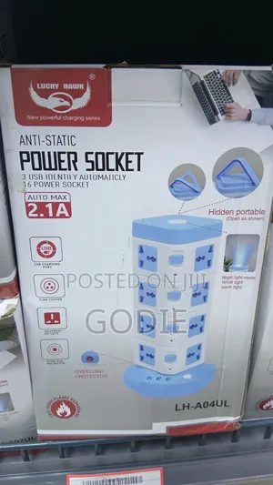 Tower Extension Socket With 3 USB Port 16 Power Socket