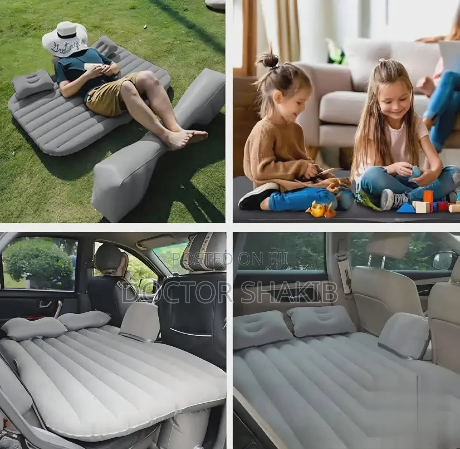 Premium Car Inflatable Bed With Pump