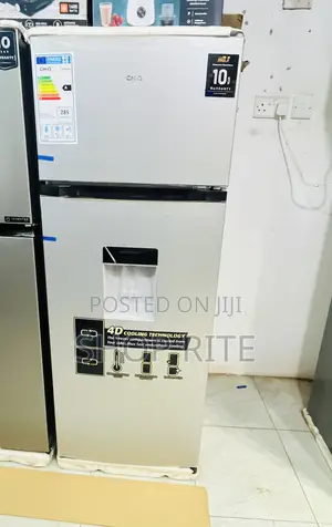 CHIQ 270 Liters Double Door Refrigerator Fast Cooling