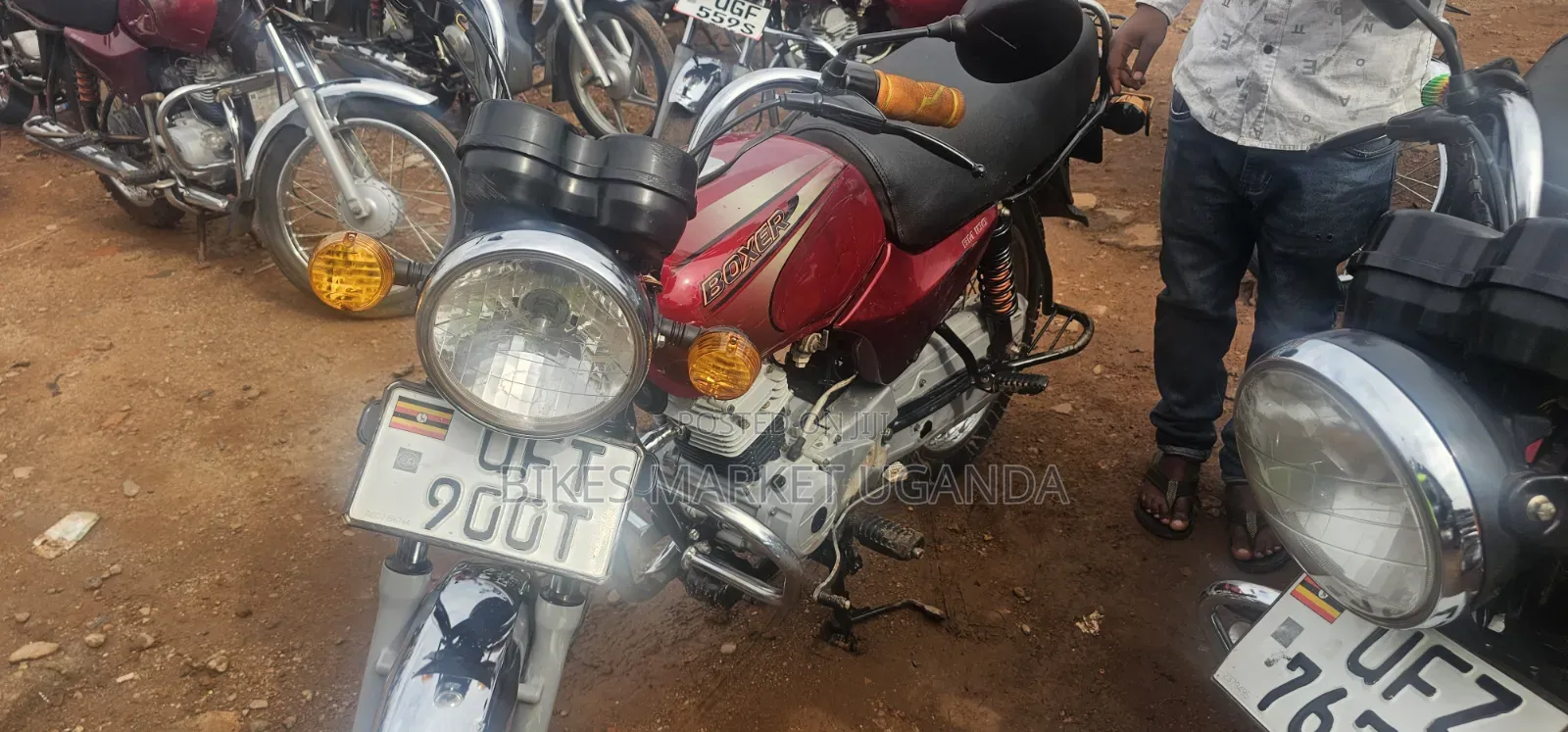 Bajaj Boxer 2023 Red