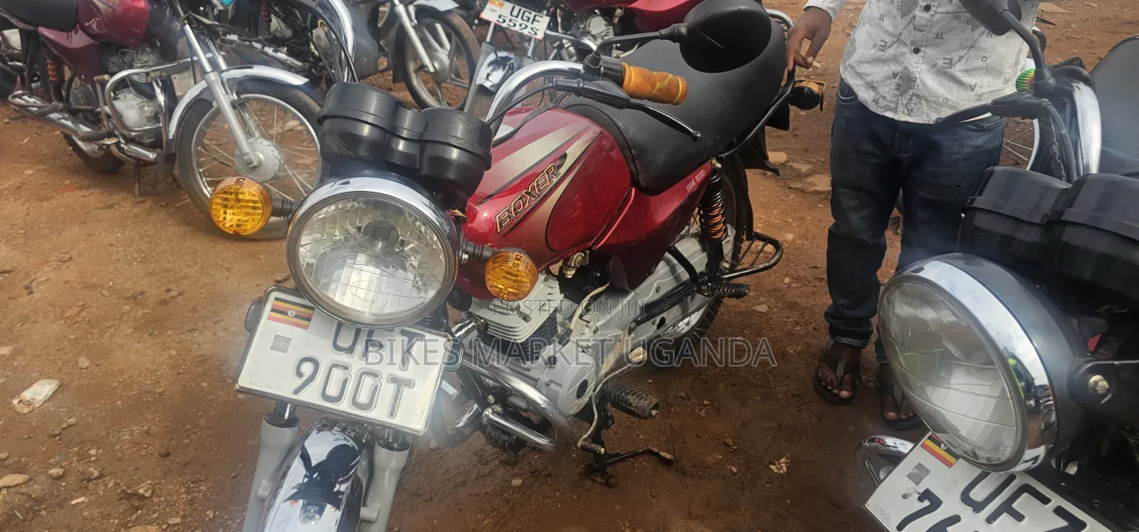 Bajaj Boxer 2023 Red