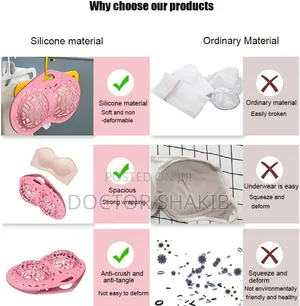 Silicone Bra Washing Bag