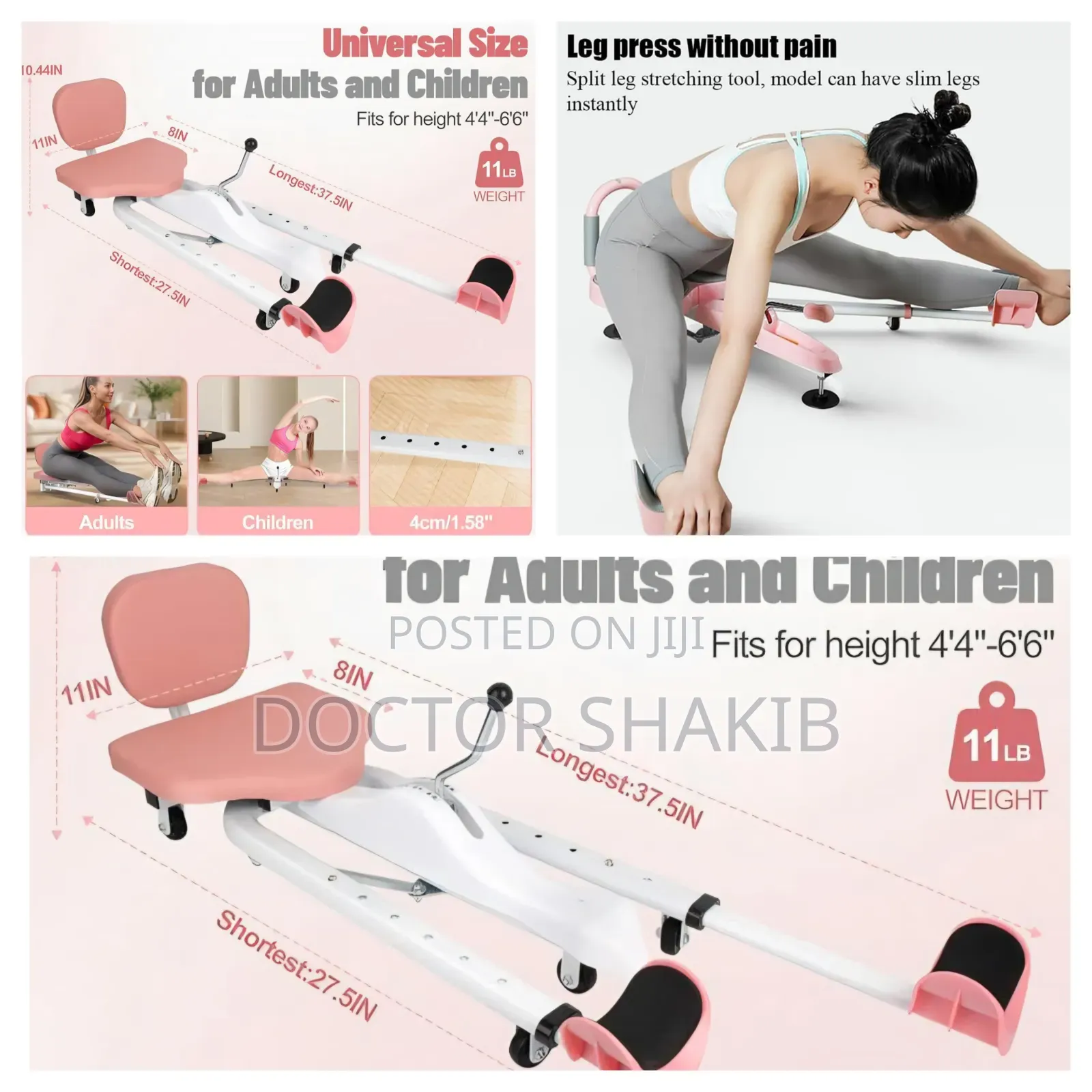 Split Leg Stretching Machine