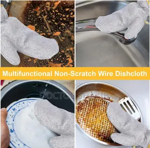 Magic Steel Wire Dish Washing Gloves