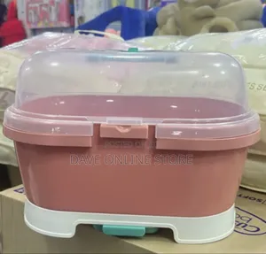 Portable Baby Bottle Drying Rack and Storage Box