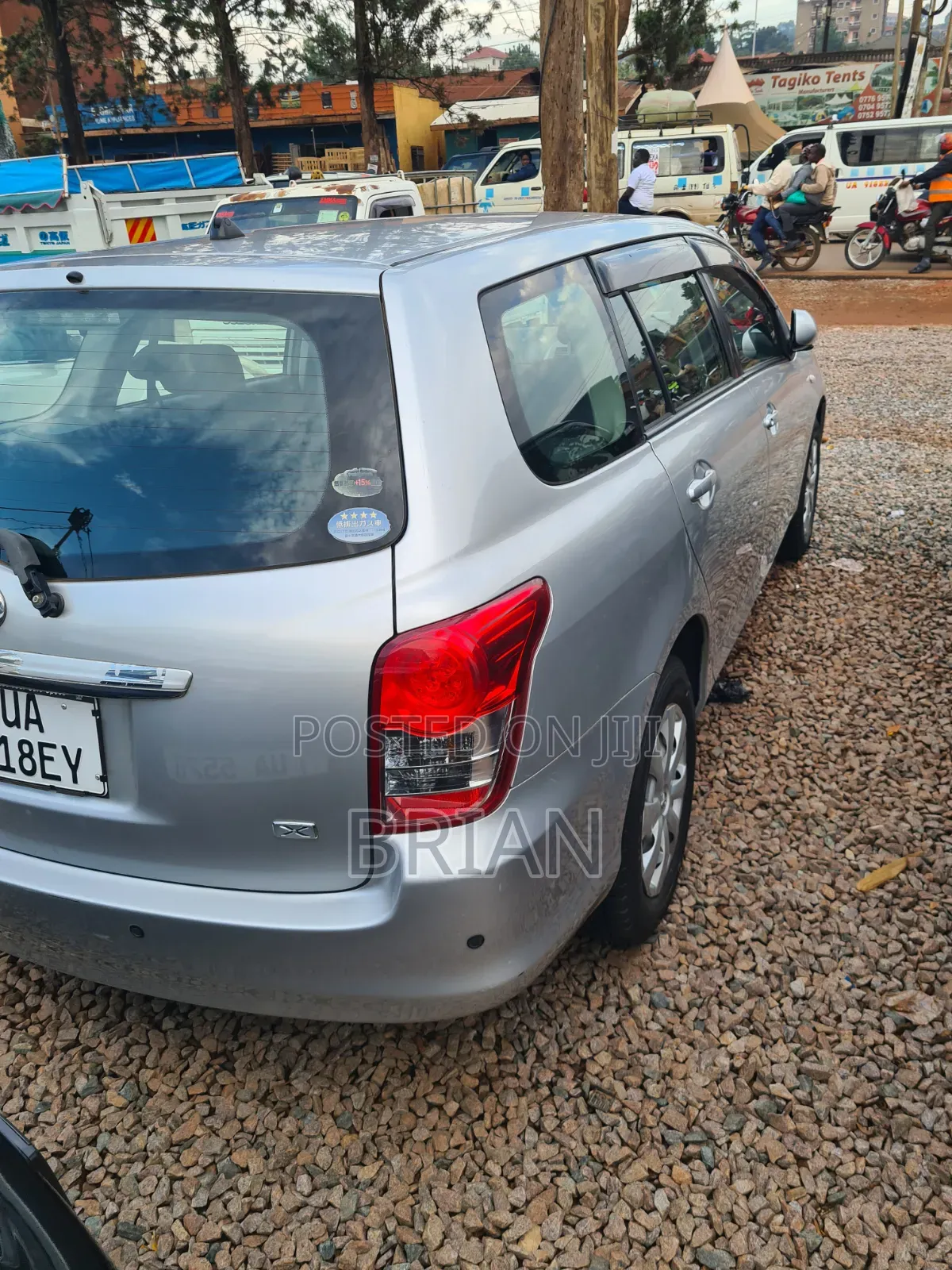 Toyota Corolla Fielder 2012 Silver