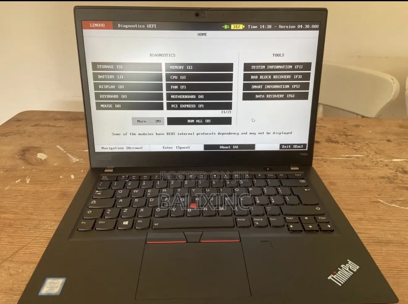 Laptop Lenovo ThinkPad T490s 32GB Intel Core i7 SSD 500GB