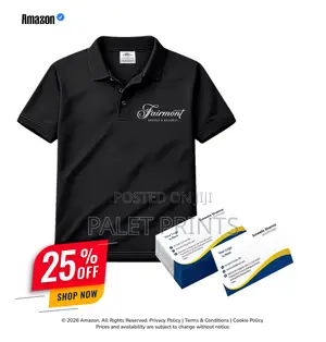 Polo Shirt + Business Cards Promotional Combo