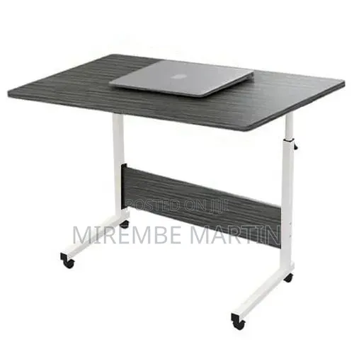 Adjustable Wooden Breakfast in Bed/Laptop Table Stand - Grey