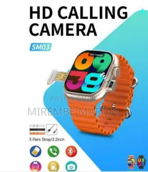 SM03 Smartwatch With SIM Card Support Built-in Camera – Bluetooth