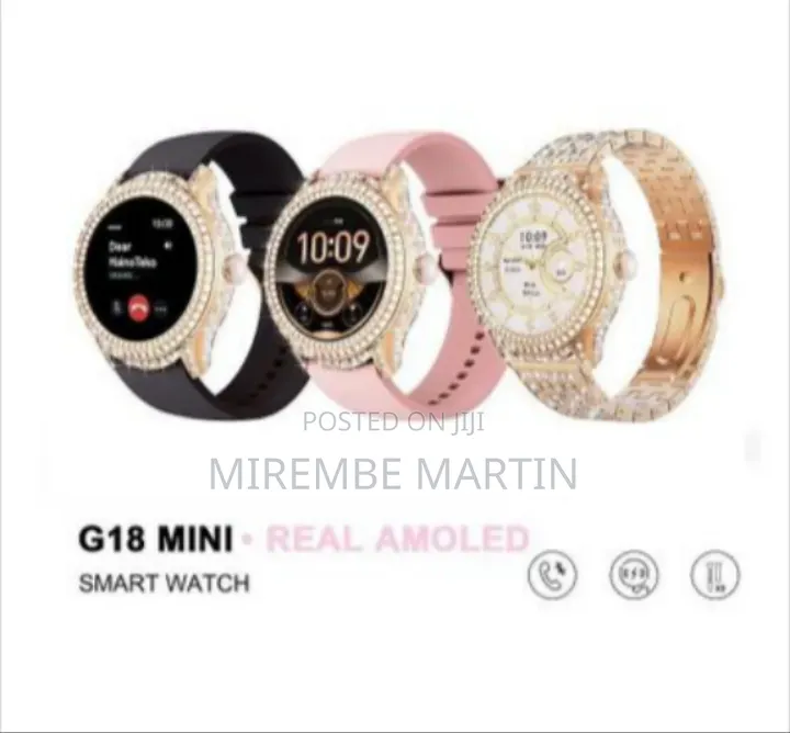 Haino Teko G18 Mini Real AMOLED Stylish Design Smartwatch