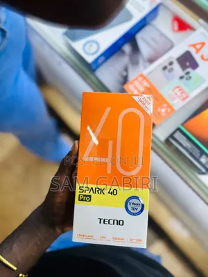 New Tecno Spark 40 Pro 256 GB White