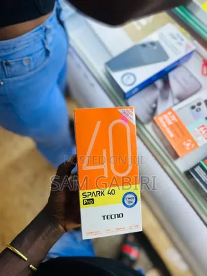 New Tecno Spark 40 Pro 256 GB Silver