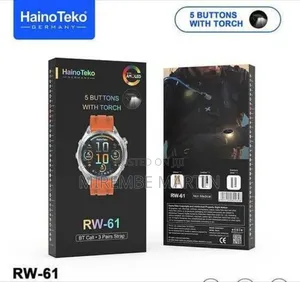 Haino Teko RW-61 Smartwatch With Round Shape AMOLED Display Built-