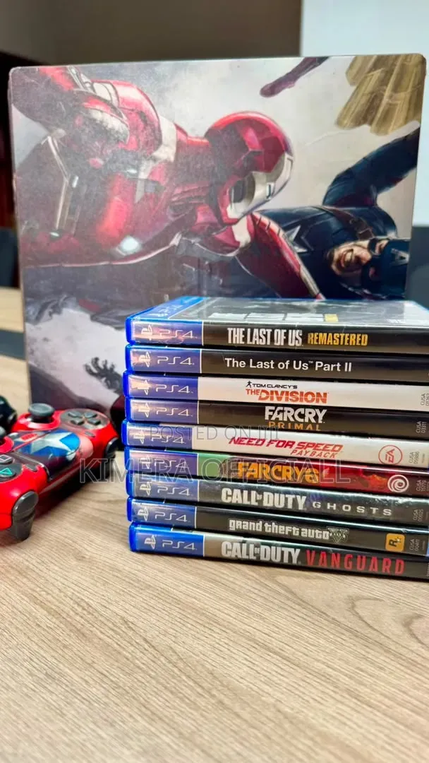 CDs.Games for PlayStation 4