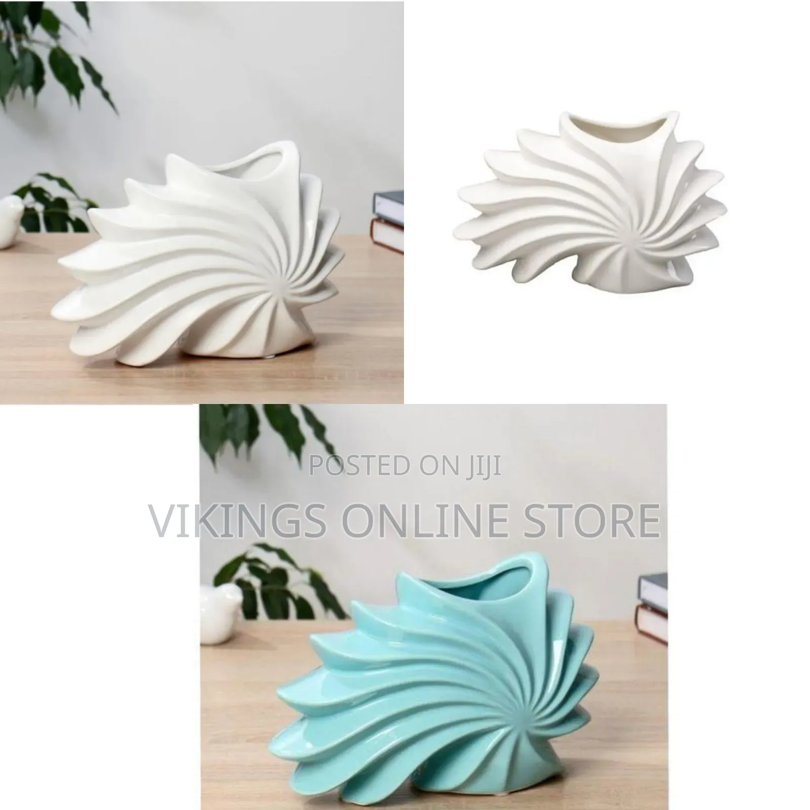 Simple and Stylish Creative Sea Bird Shell Mix Decorative Vases