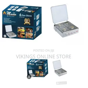 Electro Master 4 Burner Stainless Steel Table Top Gas Stove Manual