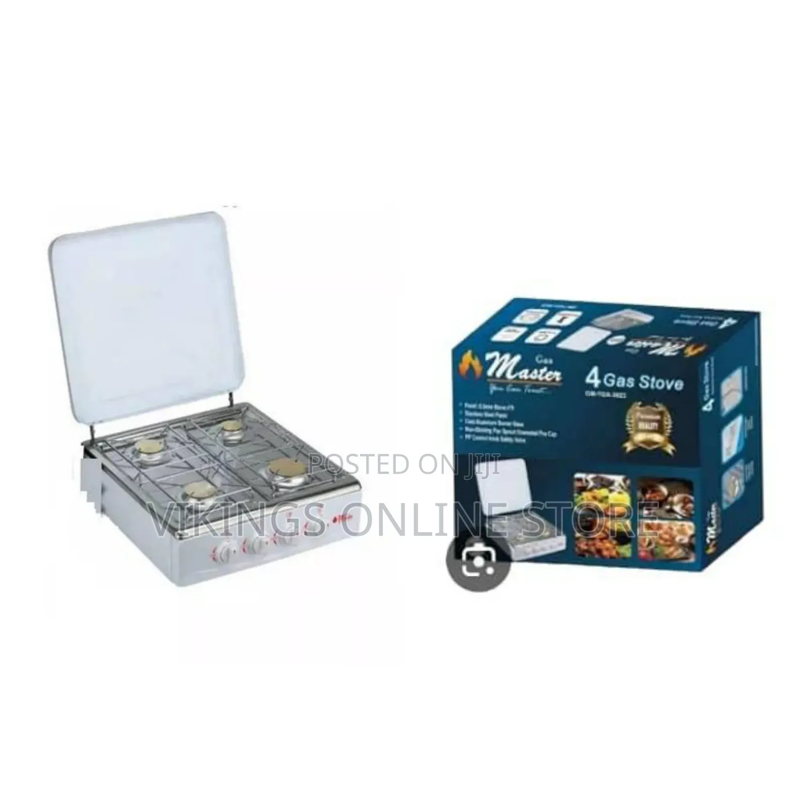 Electro Master 4 Burner Stainless Steel Table Top Gas Stove Manual