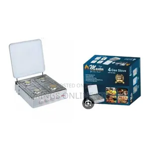 Electro Master 4 Burner Stainless Steel Table Top Gas Stove Manual