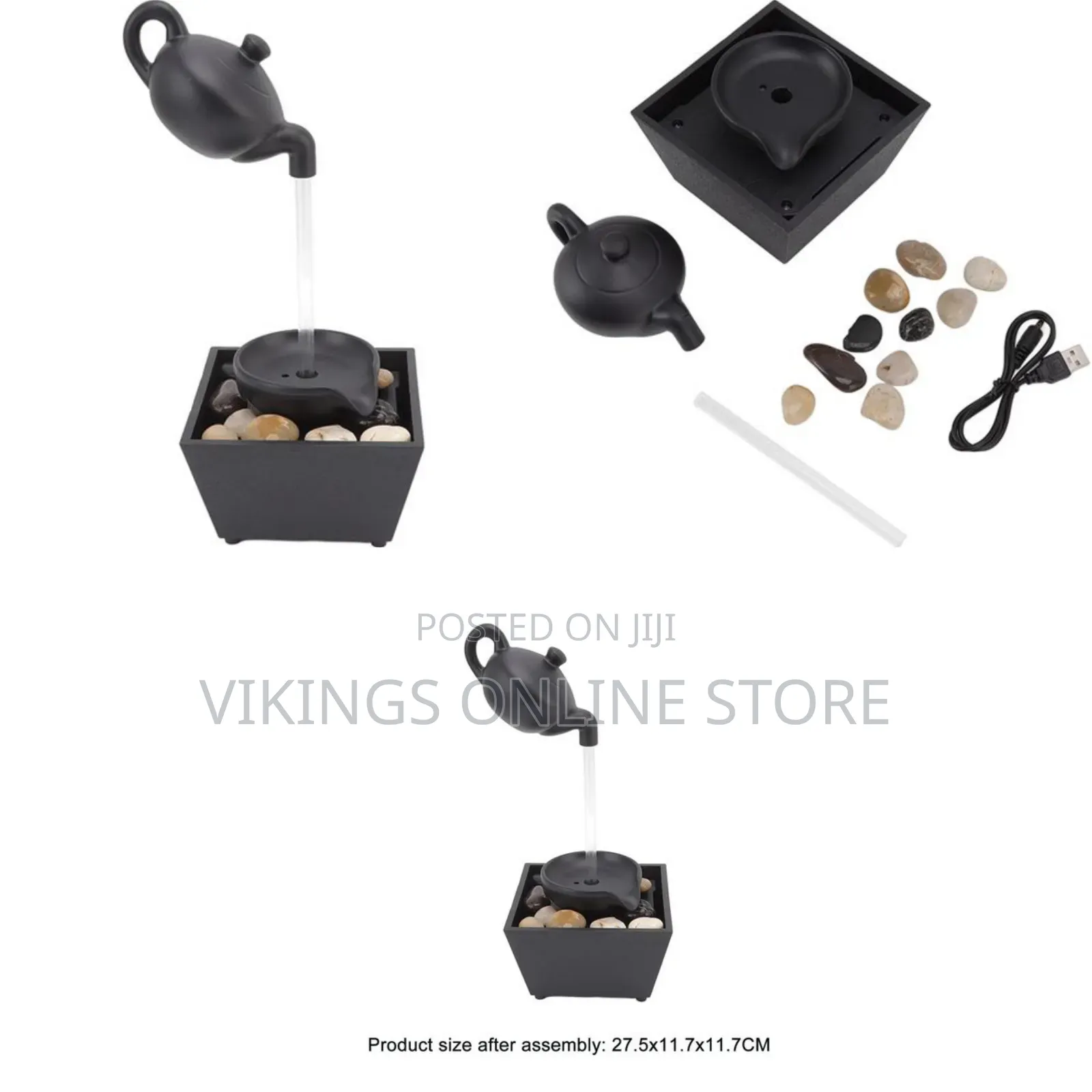 Floating Teapot Water Fountain Indoor
