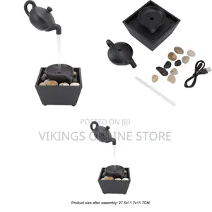 Floating Teapot Water Fountain Indoor