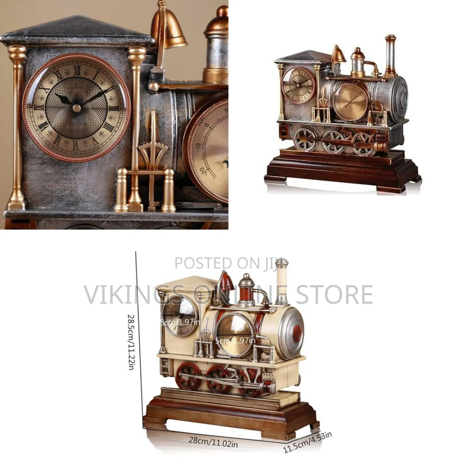 Floor Clocks Table Clock European Style Pendulum Clock Locomotive