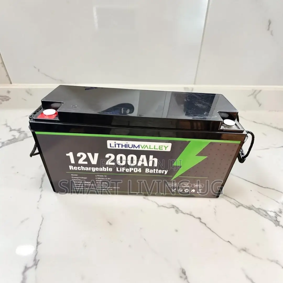 Heavy-Duty 200Ah Lithium Battery for Solar Backup Power
