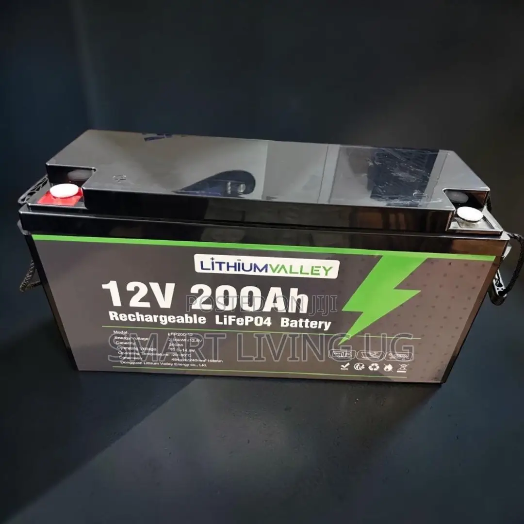 Heavy-Duty 200Ah Lithium Battery for Solar Backup Power