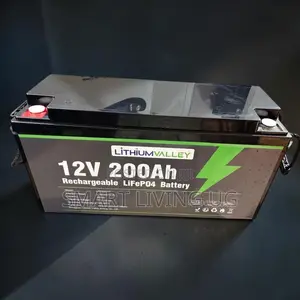 Heavy-Duty 200Ah Lithium Battery for Solar Backup Power
