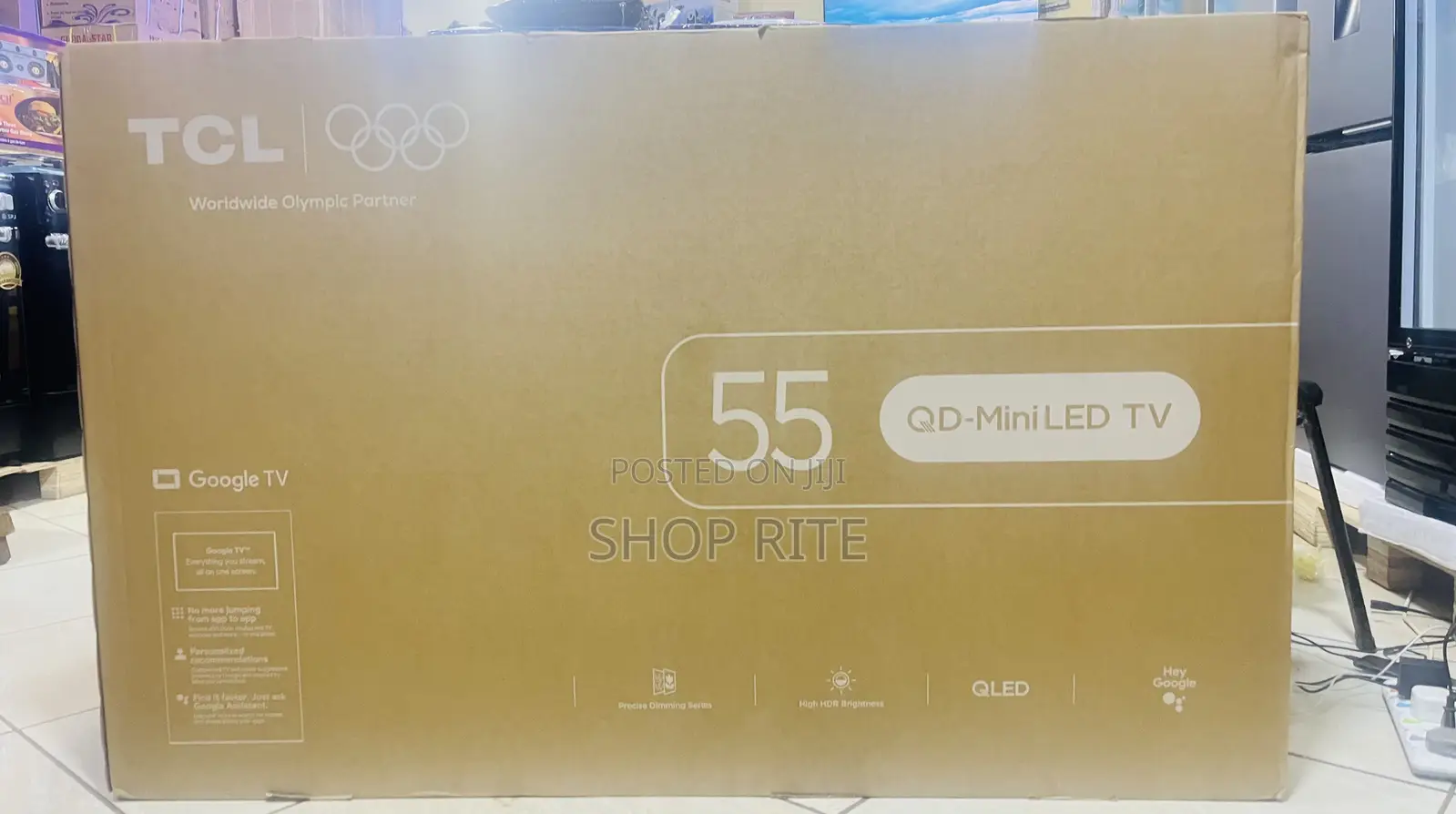 TCL 55 Inches Mini Led Qled Google Version TVS