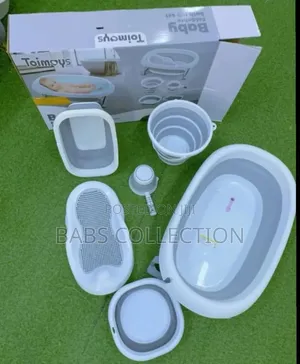 Foldable Baby Basin Set