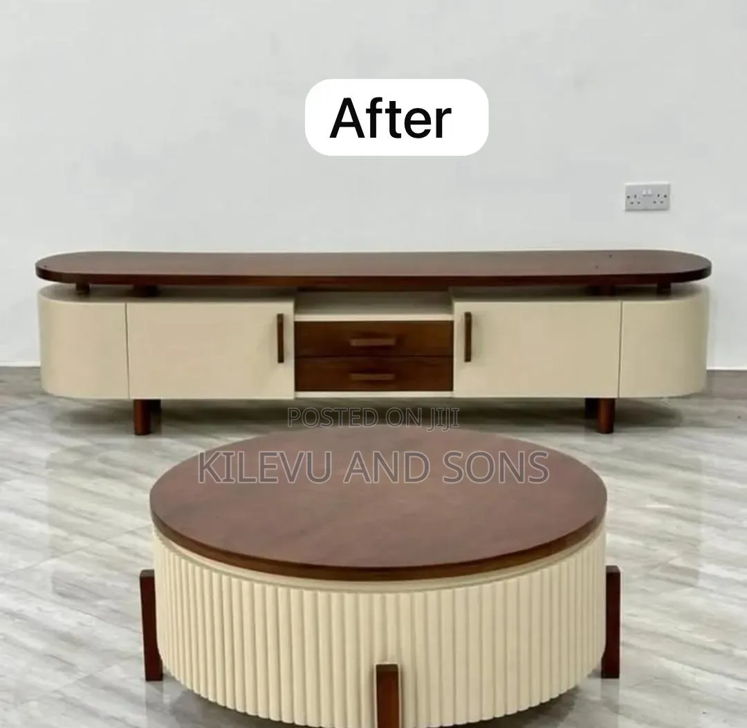 Modern TV Stand and Centre Table
