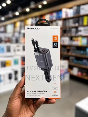 Porodo 111W Car Charger