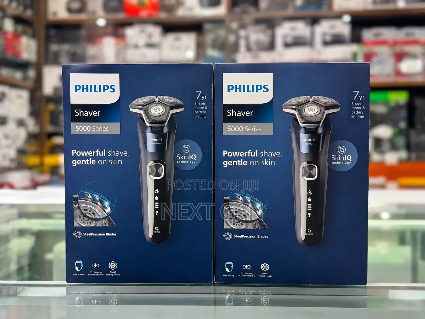 PHILIPS Series 5000 S5885/10 Wet and Dry Rotary Shaver