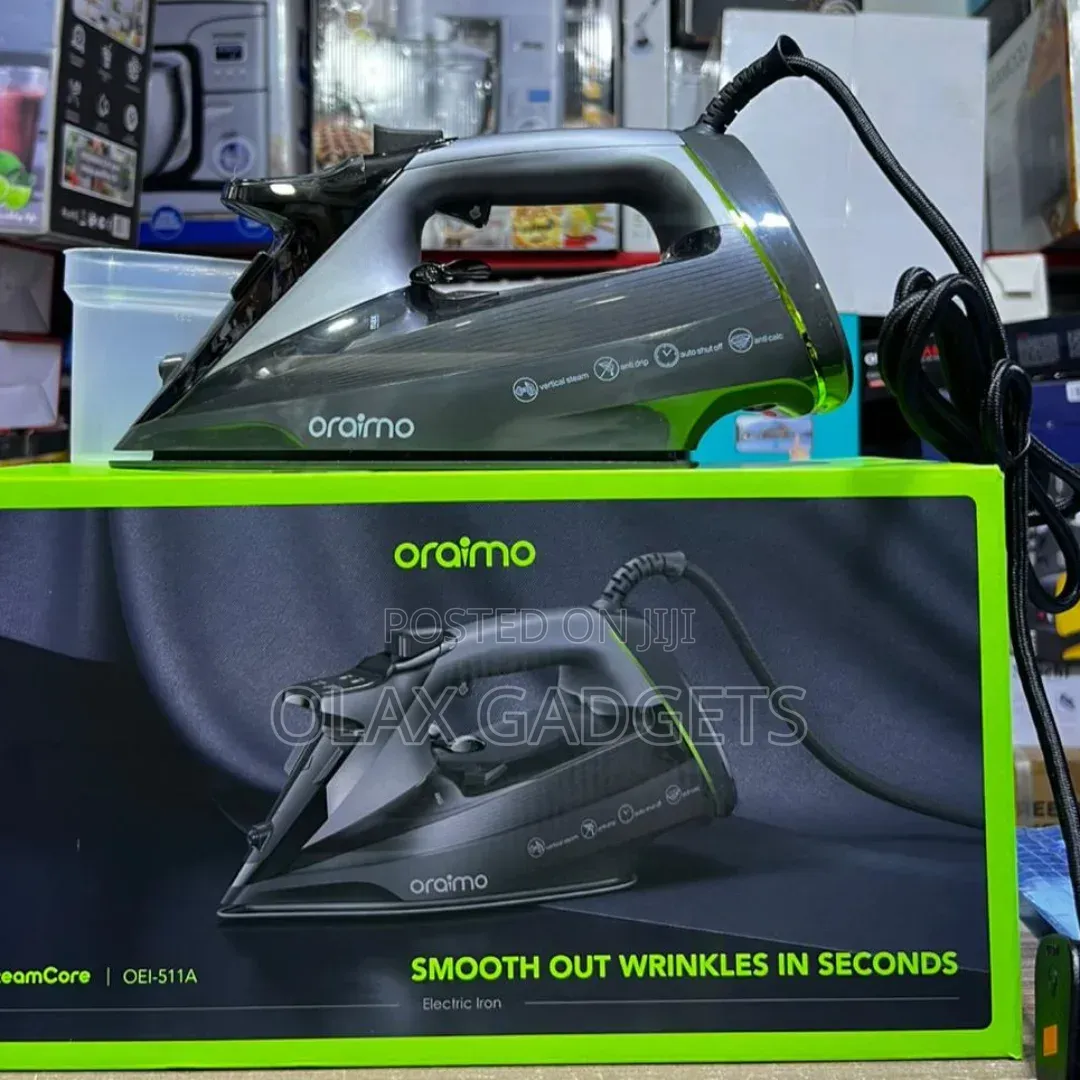 Oraimo SteamCore 2500W LED Display Electric Iron - Brand New Fast