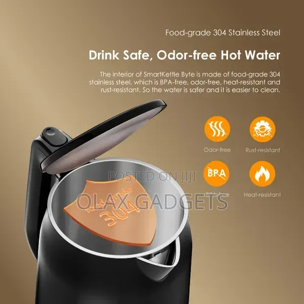 Oraimo SmartKettle Byte 2000W 304 Stainless Steel Kettle - Brand New