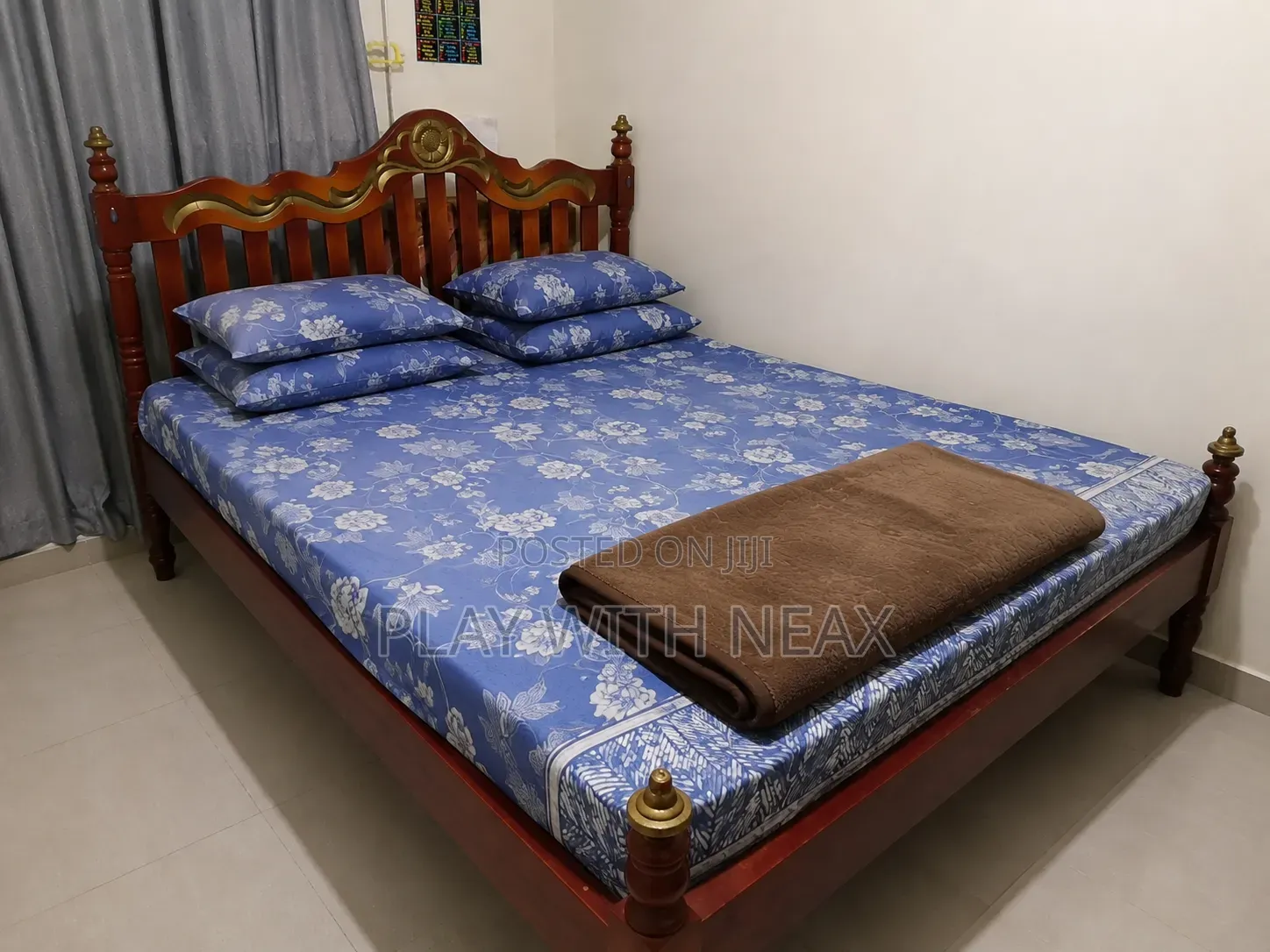 Queen Size Bed Excellent Condition With Mattress