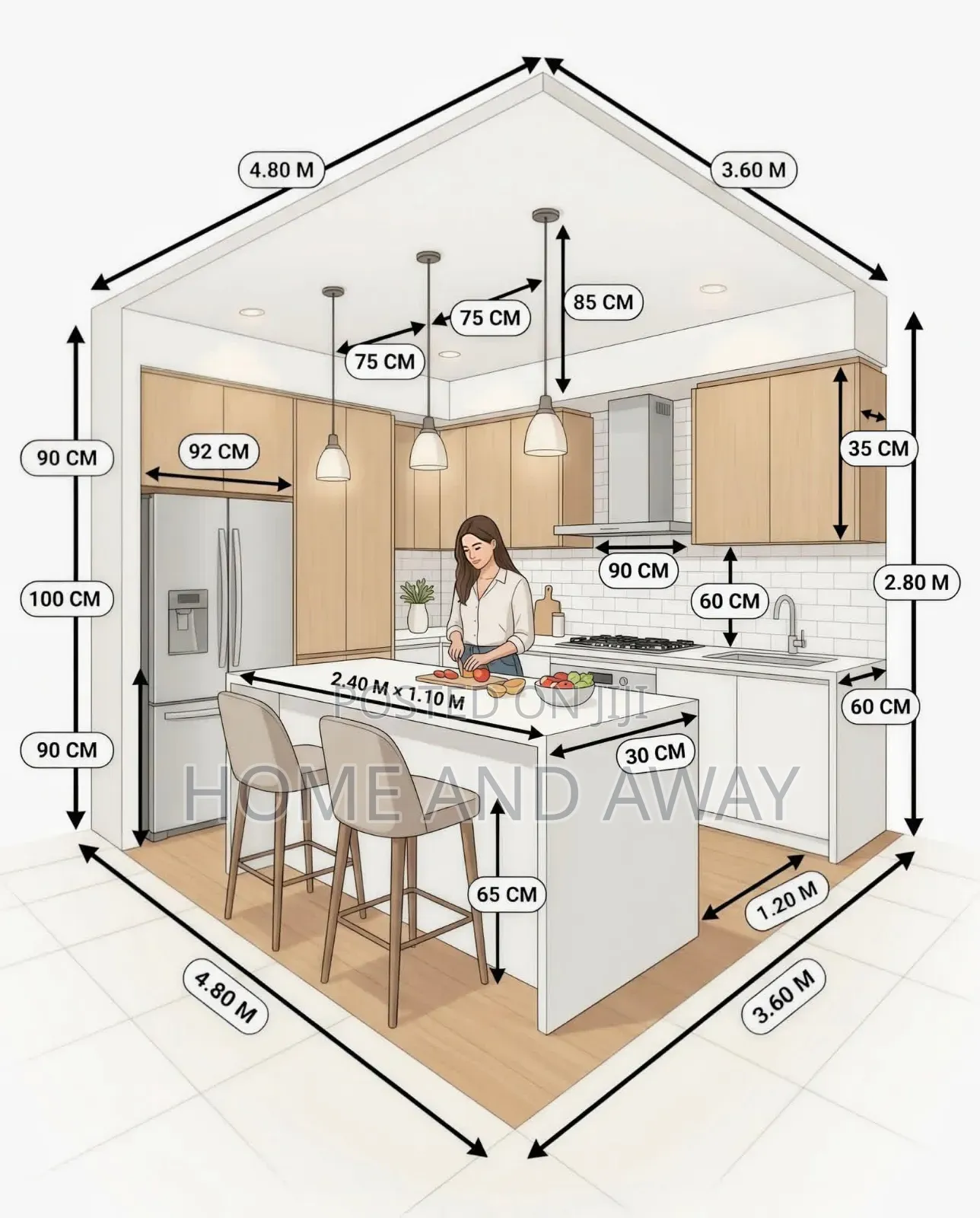 Kitchen Cabinets/Modern Customized Kitchen Cabinets From 8,500,000/-