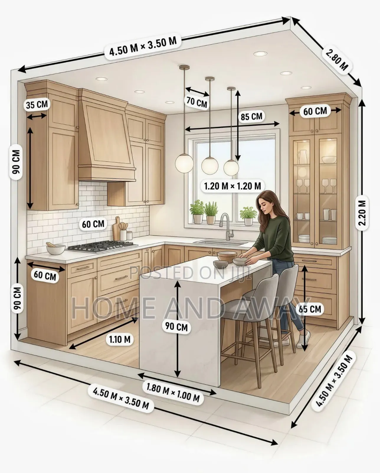 Kitchen Cabinets/Modern Customized Kitchen Cabinets From 8,500,000/-