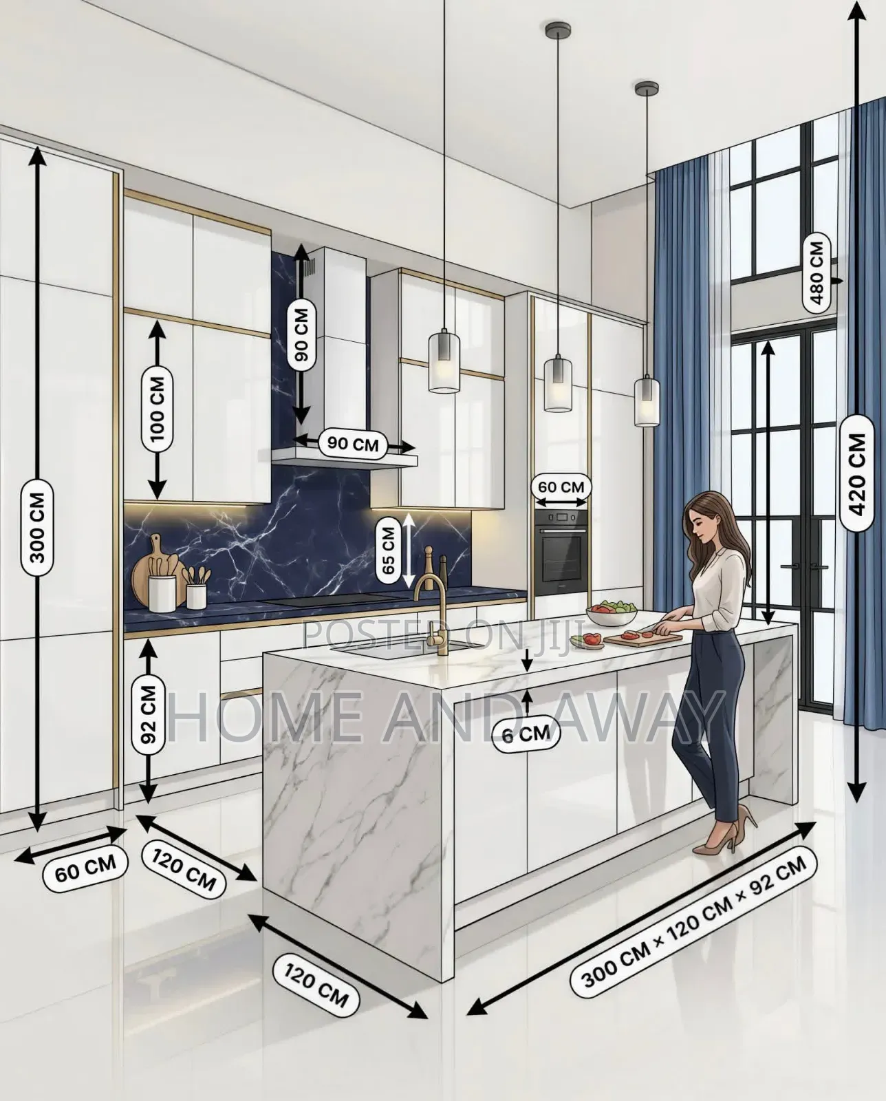 Kitchen Cabinets/Home Made Kitchen Cabinets From 10,000,000/-
